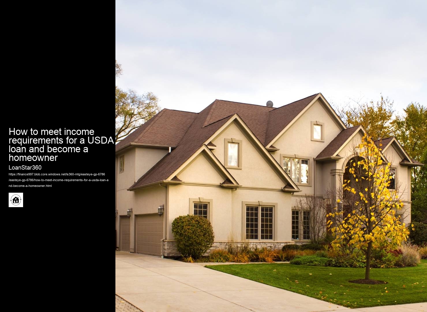 How to meet income requirements for a USDA loan and become a homeowner