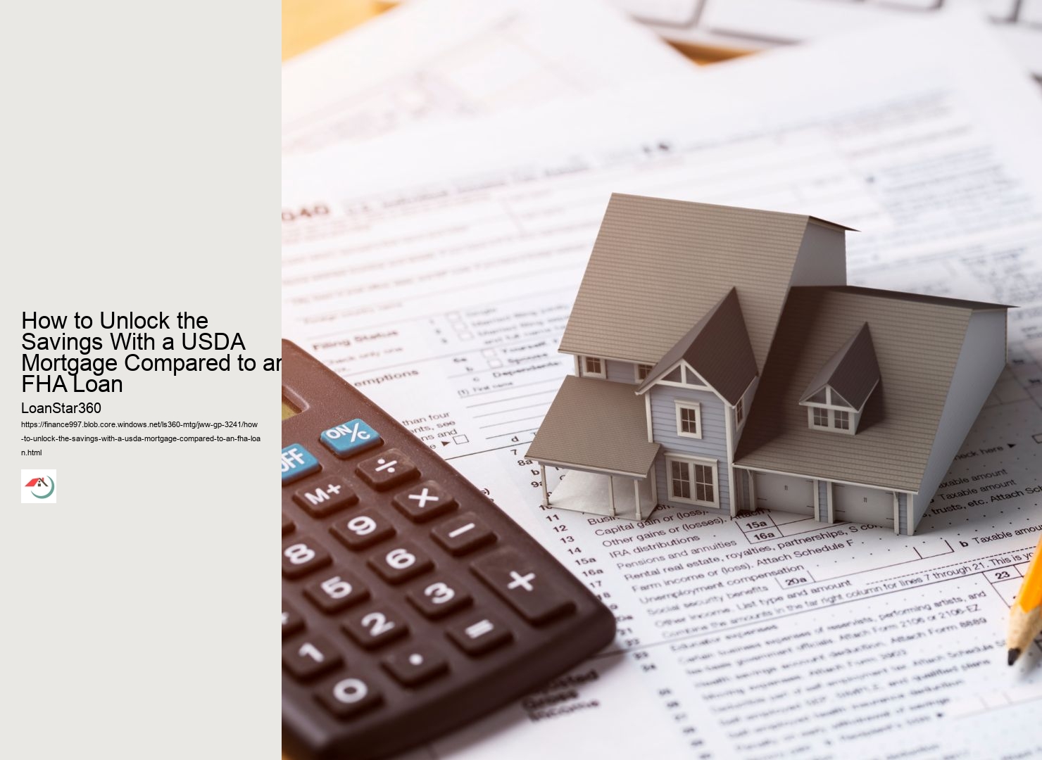 How to Unlock the Savings With a USDA Mortgage Compared to an FHA Loan 