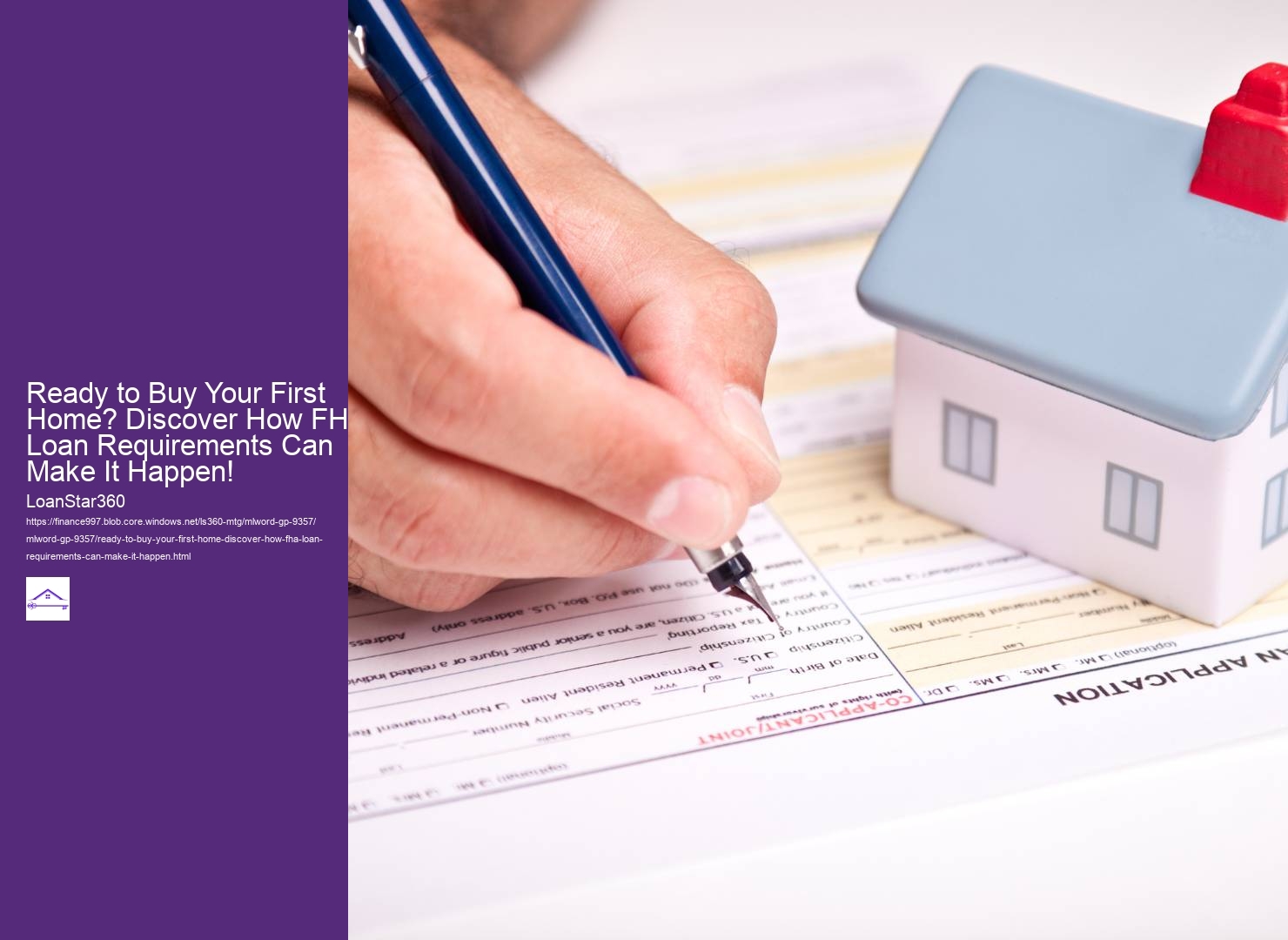 Ready to Buy Your First Home? Discover How FHA Loan Requirements Can Make It Happen!