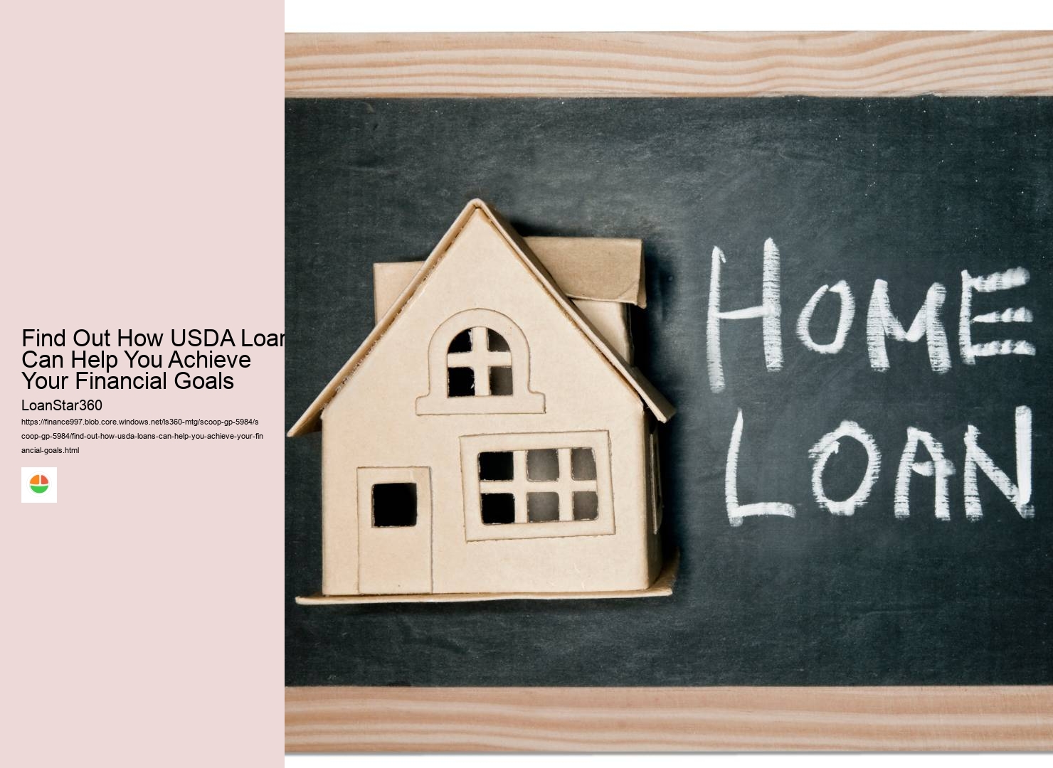 Find Out How USDA Loans Can Help You Achieve Your Financial Goals 